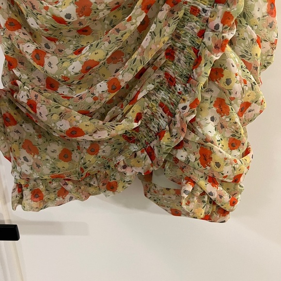 ASTR the label Women's Ruched Mini Party Dress, Light Green Size Small - Picture 9 of 11